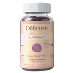 Fără zahăr Raspberry Taste Hair Delicure x60 Gummies