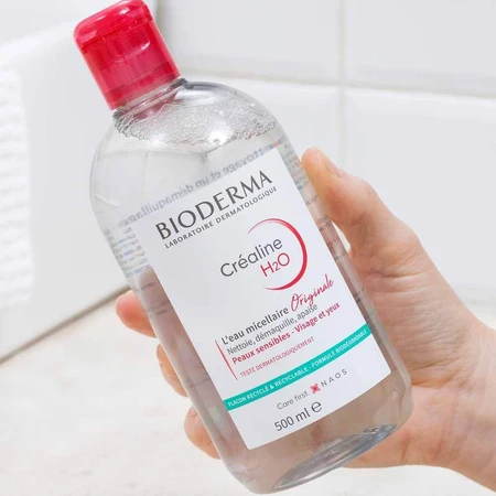 Bioderma Crealine Micellar Water H2O Sensitive, normal or combination skin 500ml