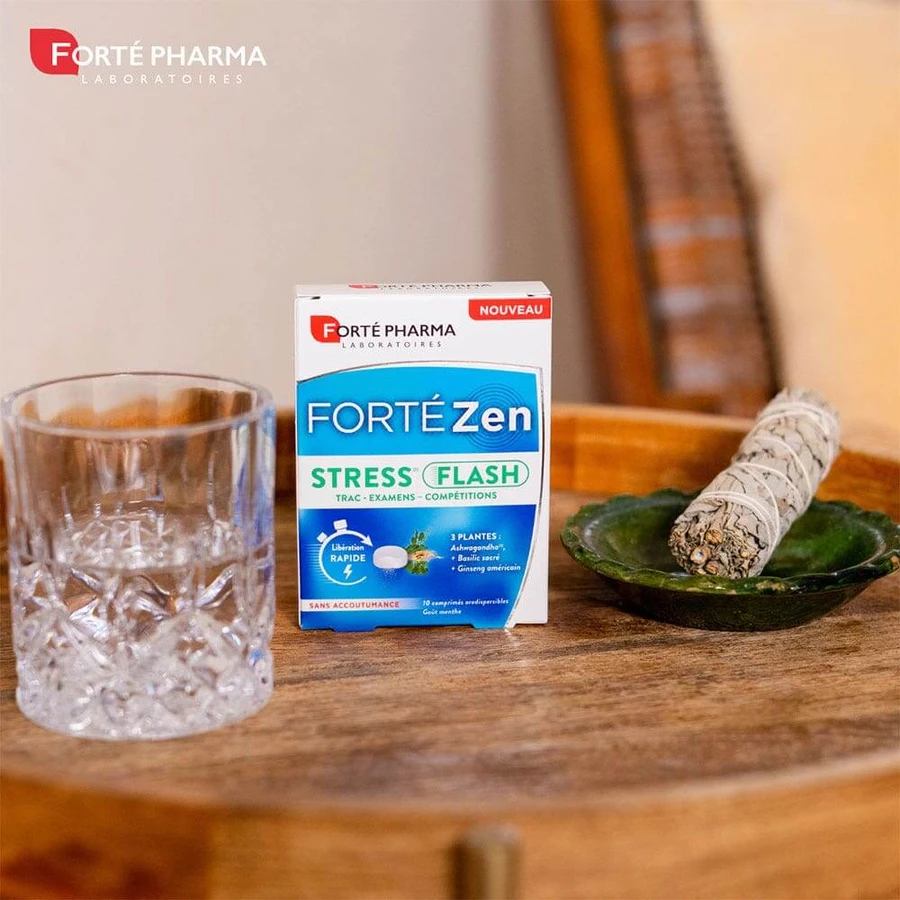 Forté Pharma Forté Zen Stress flash with ashwagandha mint flavor 10 orodispersible tablets