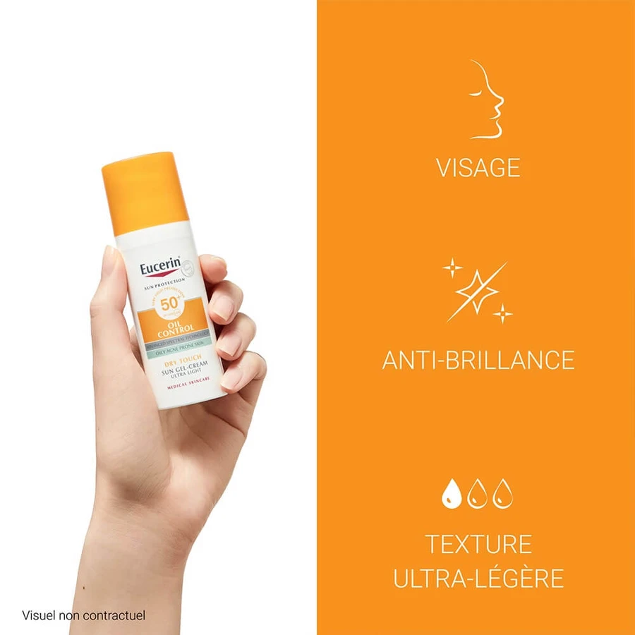 Eucerin Sonnenschutz Oil Control Gesichtsschutz Dry Touch SPF50+ 50ml