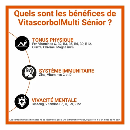 Vitascorbol Multi Senior 30 tabletten