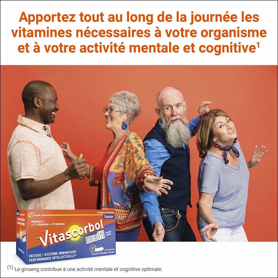 Vitascorbol Multi Senior 30 tabletten