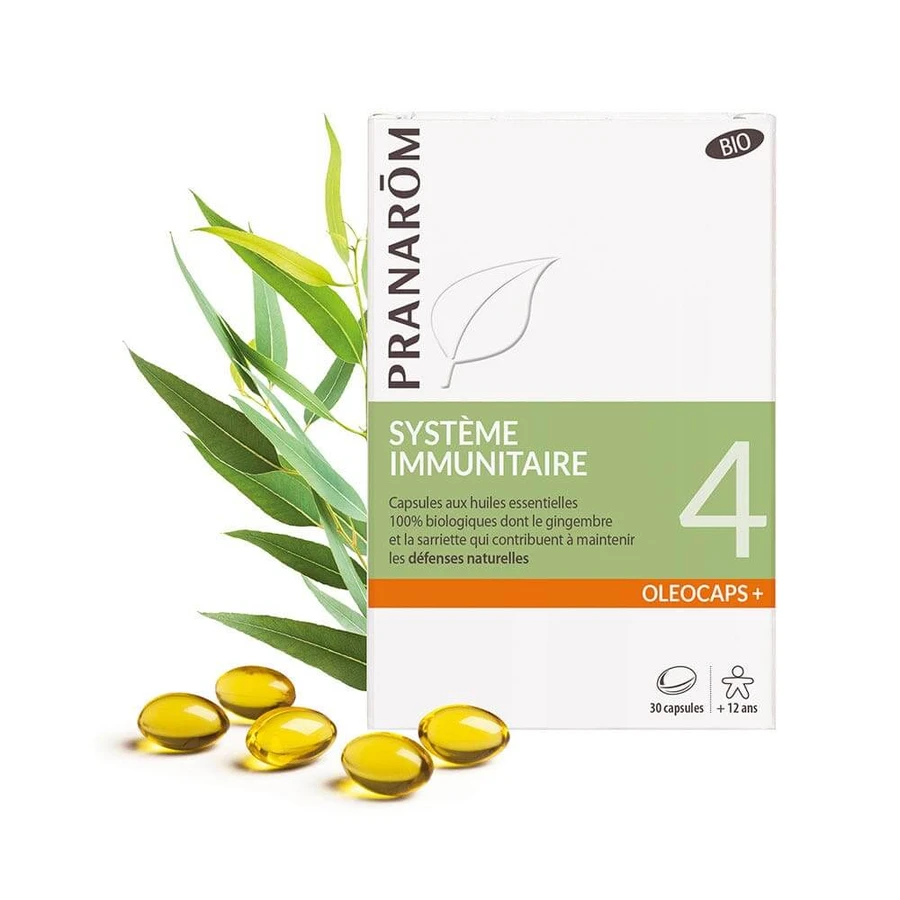 Pranarôm Oléocaps 4 - Sistemul imunitar - 30 Oleocaps+ capsule