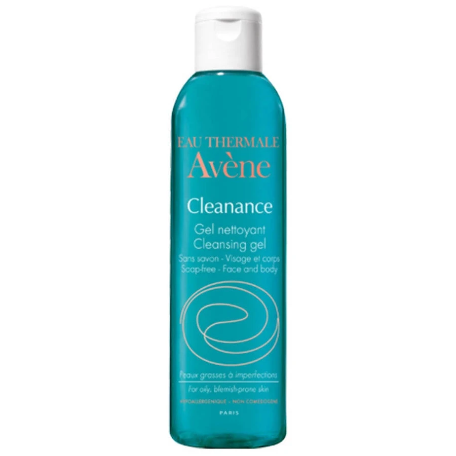 Avène Cleanance Reinigungsgel Gesicht und Körper Fettige Haut mit Unreinheiten 100ml