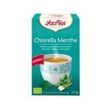 Yogi Tea Chlorella Menta 17 bolsitas infusión Ayurveda ecológica