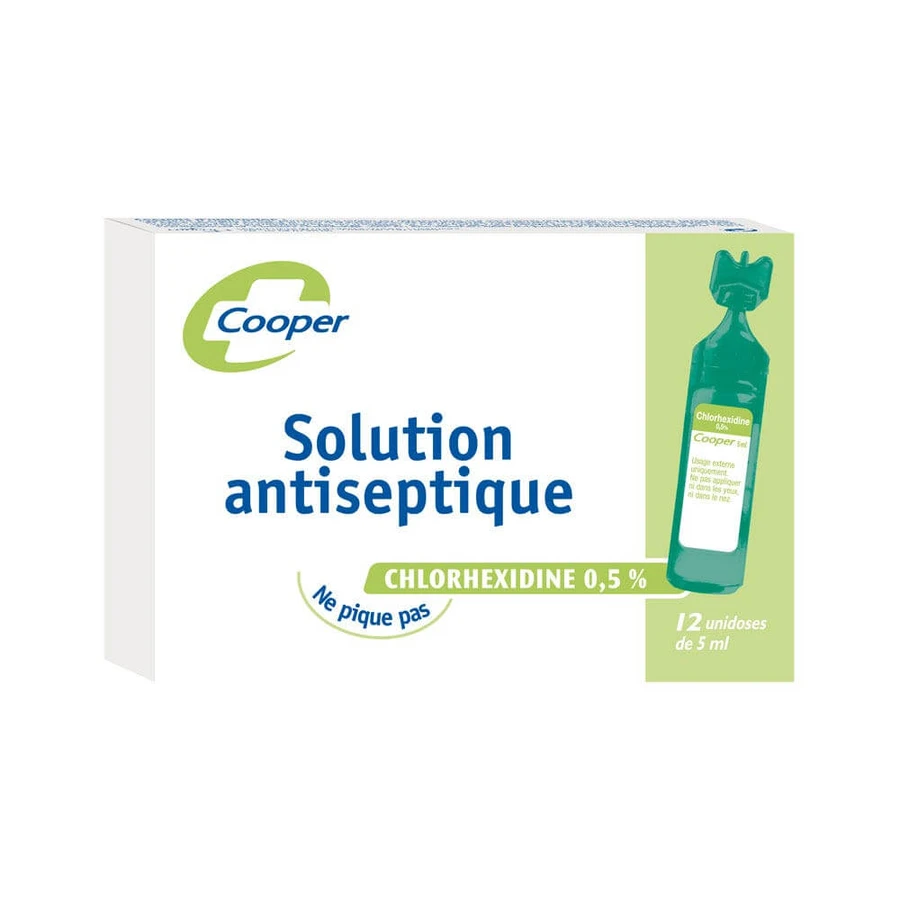 Cooper Antiseptische Lösung 12x5ml