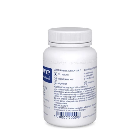 Pure Encapsulations Energy Xtra 60 Capsules
