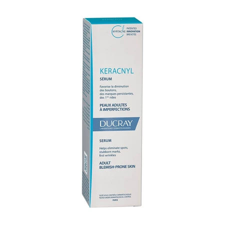 Ducray Keracnyl Serum Skóra dojrzała z niedoskonałościami 30ml: ceny i cechy