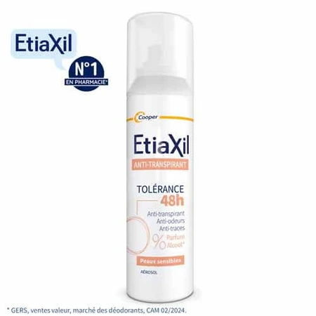Etiaxil Anti-perspirant Deodorant aerosol 48h Tolérance Sensitive Skin 150 ml
