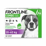 Frontline Combo spot-on hond L 20-40 kg 6 pipetten van 4,02 ml