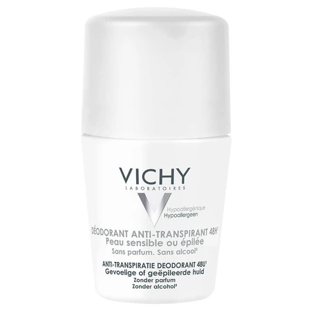 Vichy Dezodorant antyperspiracyjny 48h roll-on do skóry wrażliwej 50ml: ceny i cechy