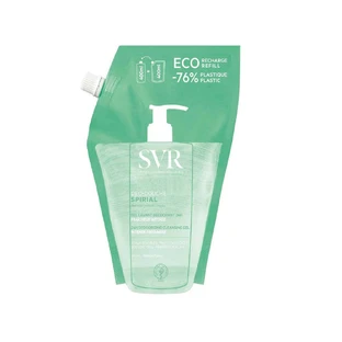 SVR, Spirial Déo Douche Recharge Gel Lavant Déodorant 24h 400ml