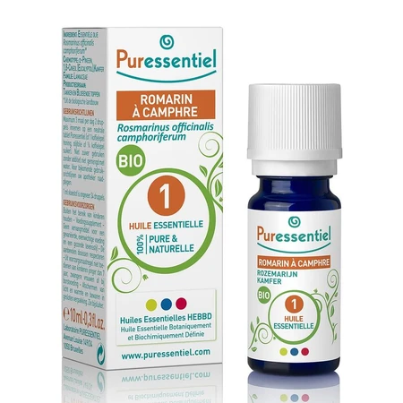 Puressentiel Etherische Oliën Rozemarijn Kamfer Bio 10ml