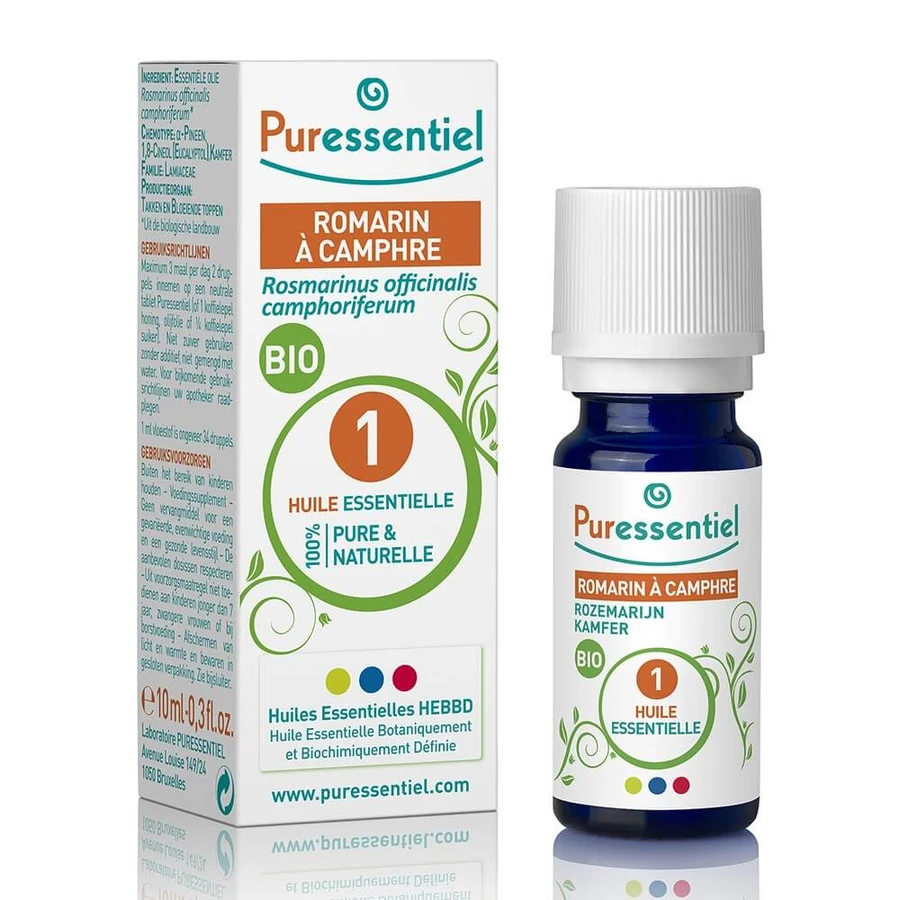 Puressentiel Etherische Oliën Rozemarijn Kamfer Bio 10ml