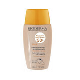 Bioderma Photoderm Vloeibare crème voor gemengde en vette huid Nude Touch SPF 50+ Open, 40 ml