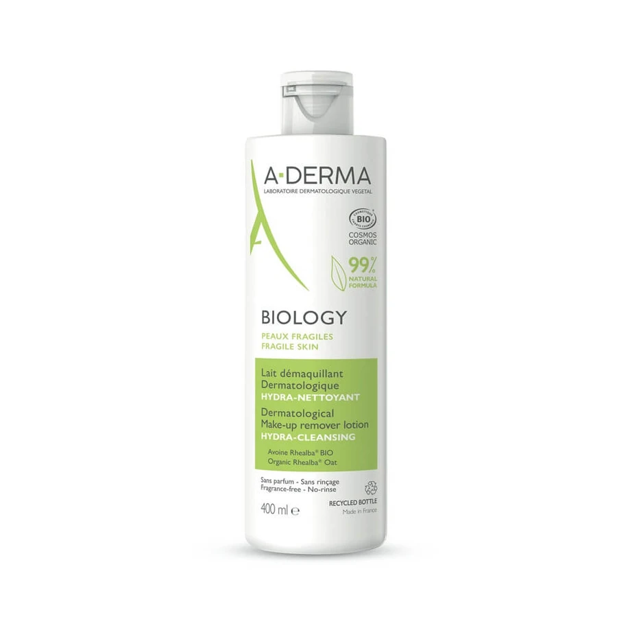 A-Derma Biologie Biologische Hydraterende Reinigingsmelk 400 ml