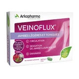 Arkopharma Veinoflux Jambes Légères Circulation & Drainage Vigne Rouge 30 gélules