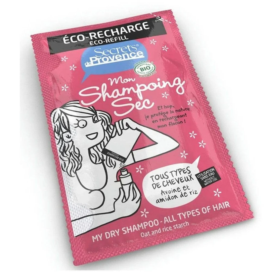 Secrets de Provence Eco-Refill Dry Shampoo for all hair types 38 ml