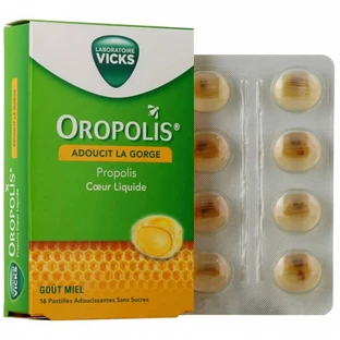 Vicks Oropolis Flüssigherz, 16 Tabletten