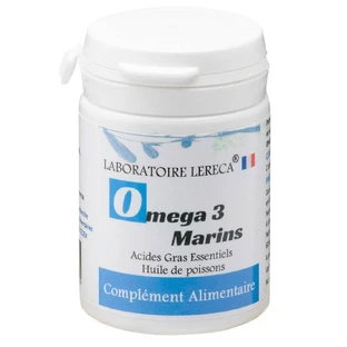 Lereca Omega 3 Aceite de Pescado Marino 60 Cápsulas