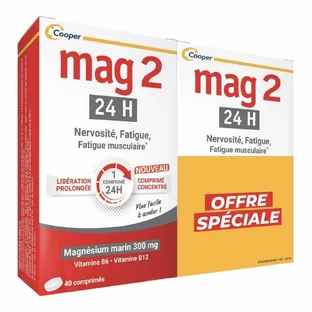 Mag 2 24h Magnesio Marino 2x40 Comprimidos