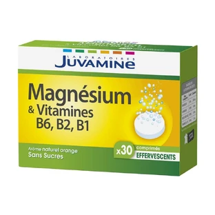 Juvamine Magnesium und Vitamine B6 B2 B1 30 Brausetabletten