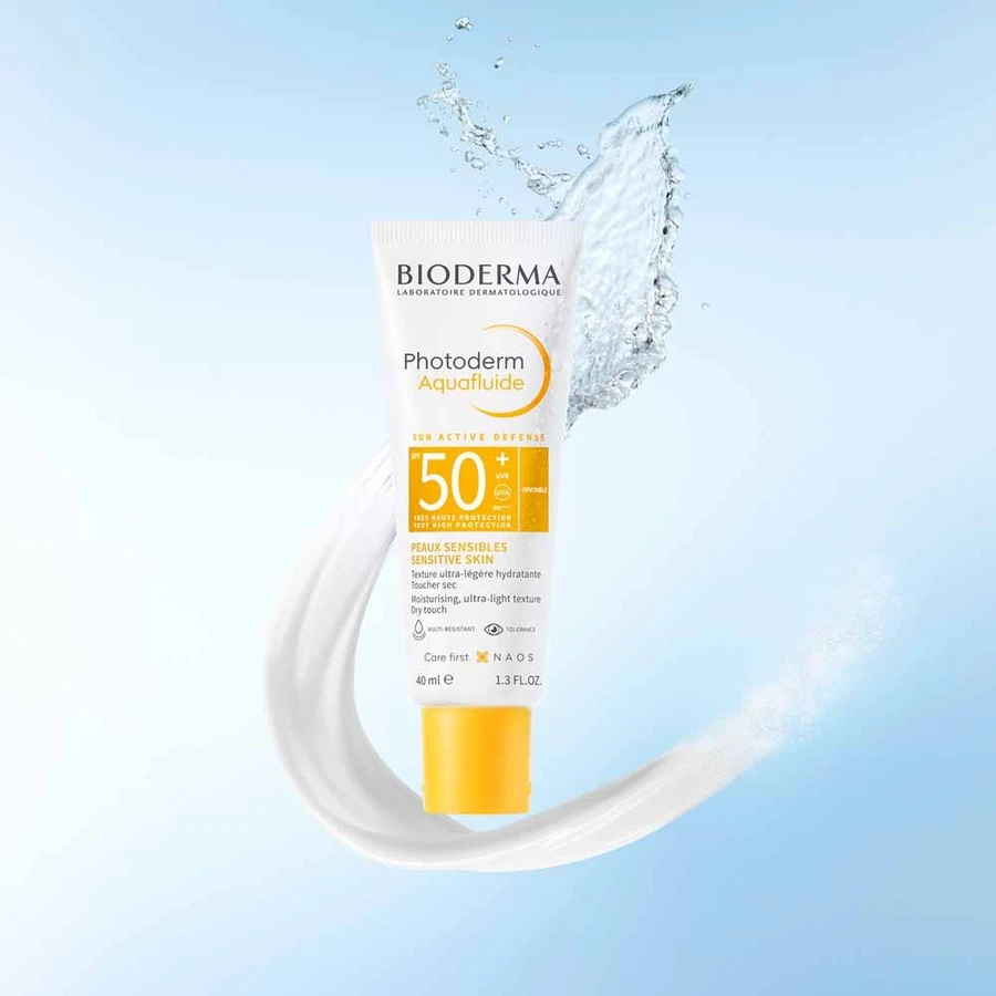 Bioderma Photoderm Aqua Vloeibaar Spf50+ Sensibles 40ml