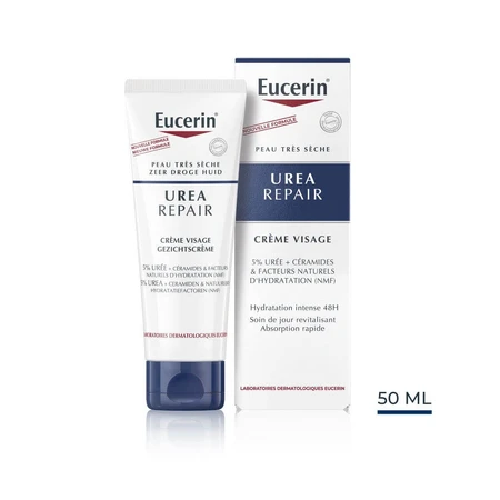 Eucerin UreaRepair Plus Face Cream 5% Urea Dry Skin 50ml