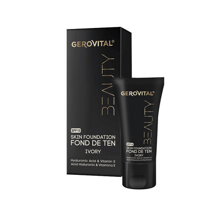 Fondotinta Avorio, 30 ml, 25930, Gerovital Beauty