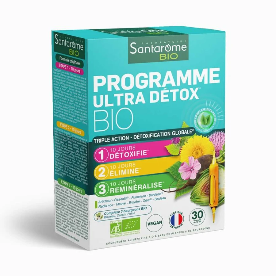 Santarome Bio Detox Programma 30 Ampullen