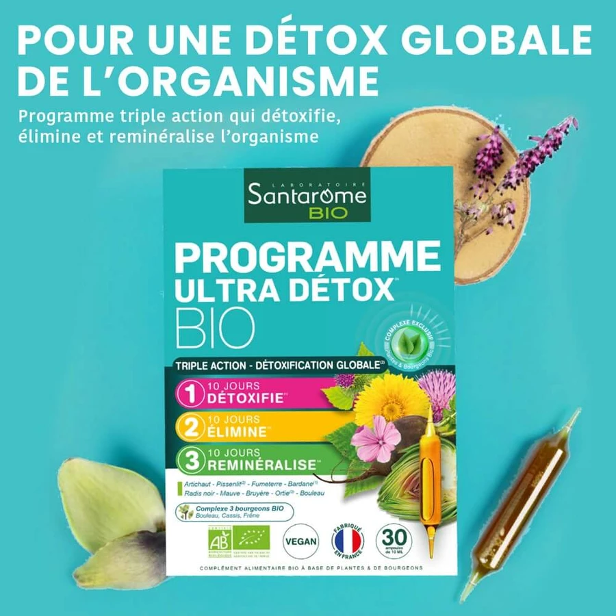 Santarome Bio Detox Programma 30 Ampullen
