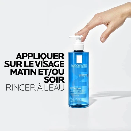 La Roche-Posay Effaclar Cleansing Face Gel Foaming Fettige Akne-Haut 400ml