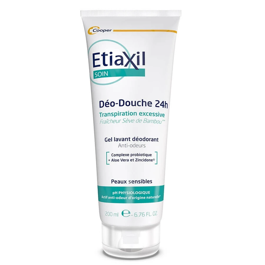 Etiaxil Shower Deodorant 24h Bamboo Sap Sensitive Skin 200 ml