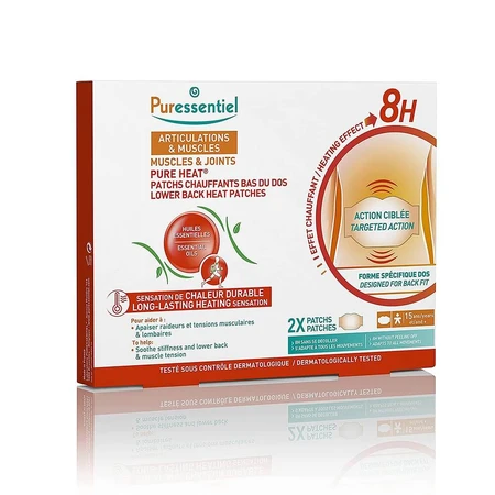 Puressentiel Articulaciones y Músculos Calor Puro Effet 8h 2 Parches