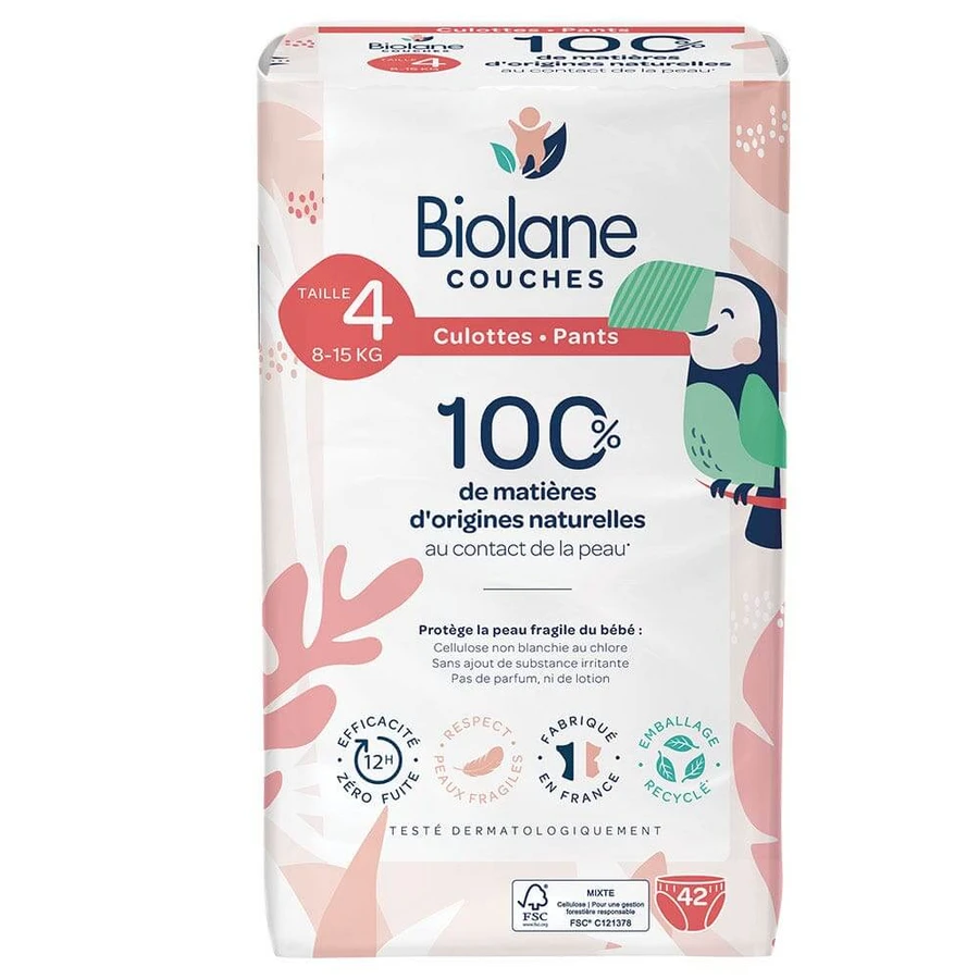 Biolane Luiers maat 4 Pas de fuite x42