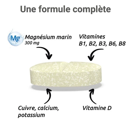 Mag 2 Calambres musculares Fatiga 30 comprimidos