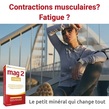 Mag 2 Calambres musculares Fatiga 30 comprimidos