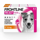 Frontline Tri-act Spot-on Dog 5-10kg 6 1ml Pipettes