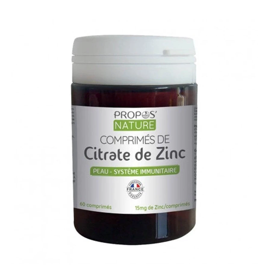 Propos'Nature Zinc Citrate 60 Tablets