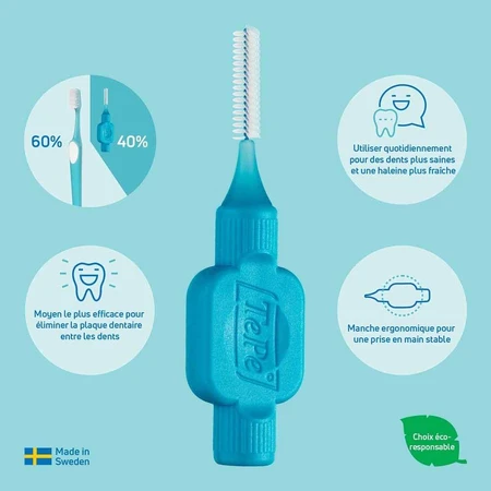 TePe Periuțe interdentare eco-responsabile 0,4 mm x20
