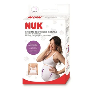 Nuk Cinturón de sujeción para el embarazo Talla única Le Blanc