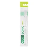 Gum Sonic dagelijkse tandenborstel navullingen Le Blanc x2