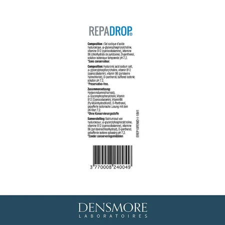 Densmore Ophthalmology Repadrop Ophthalmic Solution 10ml