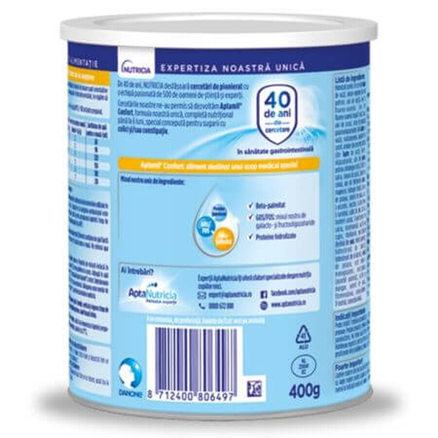 Aptamil Comfort melkvoeding, 400 g, Nutricia