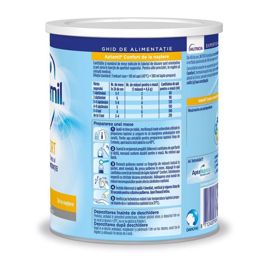 Aptamil Confort Lait Maternisé, 400 g, Nutricia