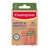 Elastoplast Green & Protect 0% Latex Zeer hoge kleefkracht - 2 formaten 20 pleisters