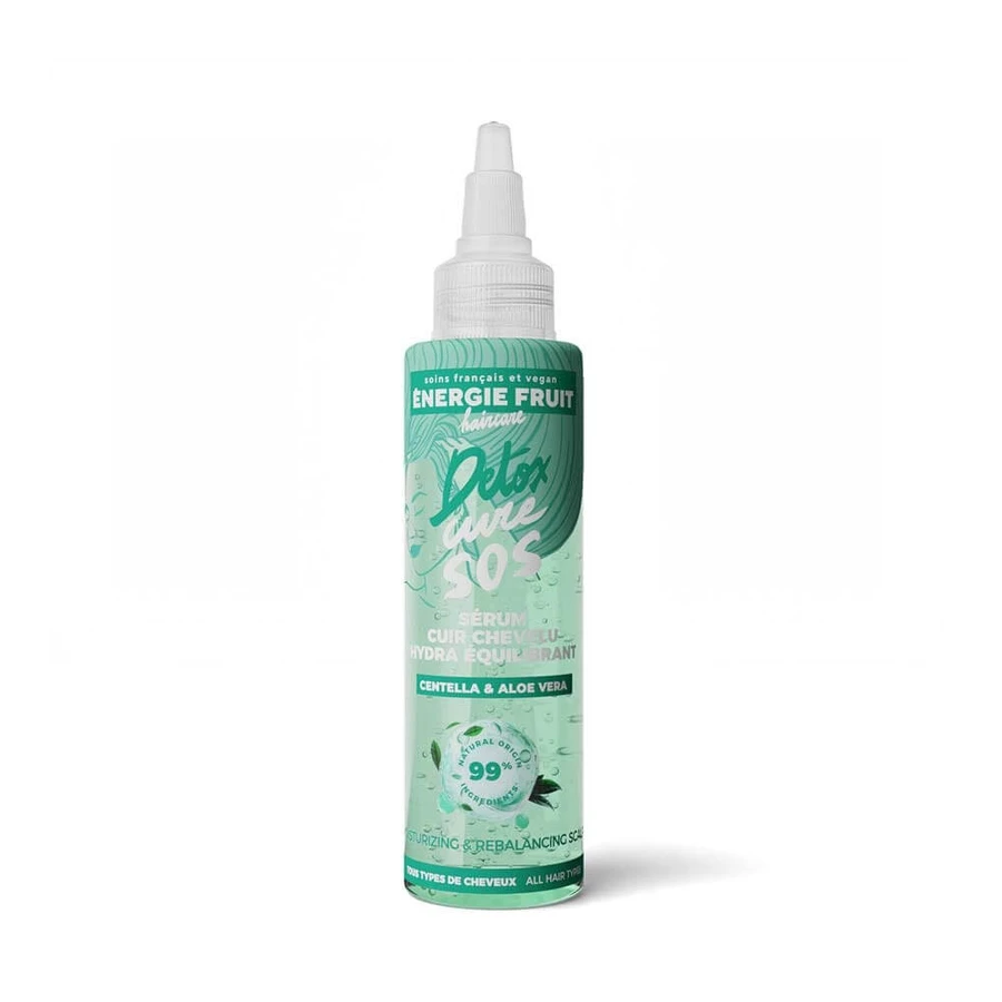 Energie Fruit Cure SOS Sérum Cuir Chevelu Hydra Equilibrant Centella & Aloe Vera 75ml