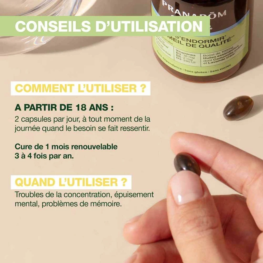 Pranarôm Aromaboost Focus 60 Capsules
