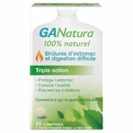GaNatura Brûlure d'estomac et digestion Triple action 45 comprimés