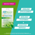 GaNatura Brûlure d'estomac et digestion Triple action 45 comprimés